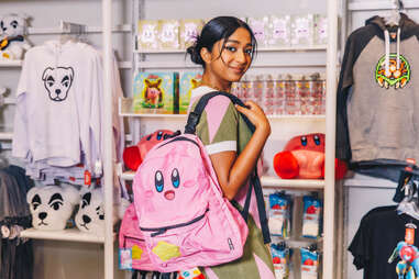 maitreyi ramakrishnan, kirby backpack, maitreyi ramakrishnan's kirby backpack