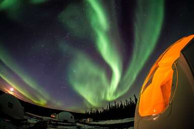 alaska northern lights airbnb