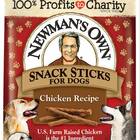 NEWMAN'S OWN Snack Sticks Chicken Recipe Grain-Free Dog Treats, 5-oz bag