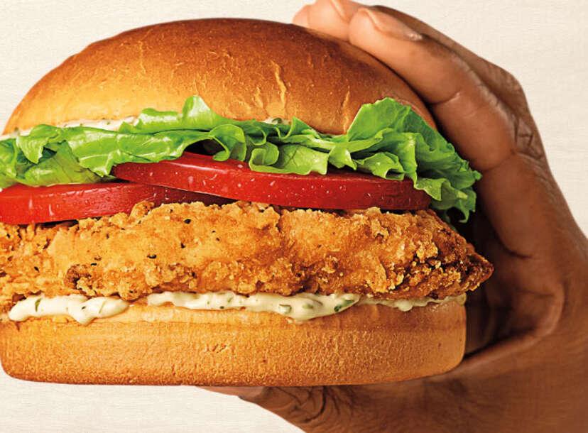 Chicken burger at on sale burger king