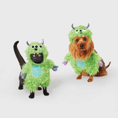 If your cat is an expert in terrorizing you: Hyde & EEK! Boutique Monster Dog and Cat Costume