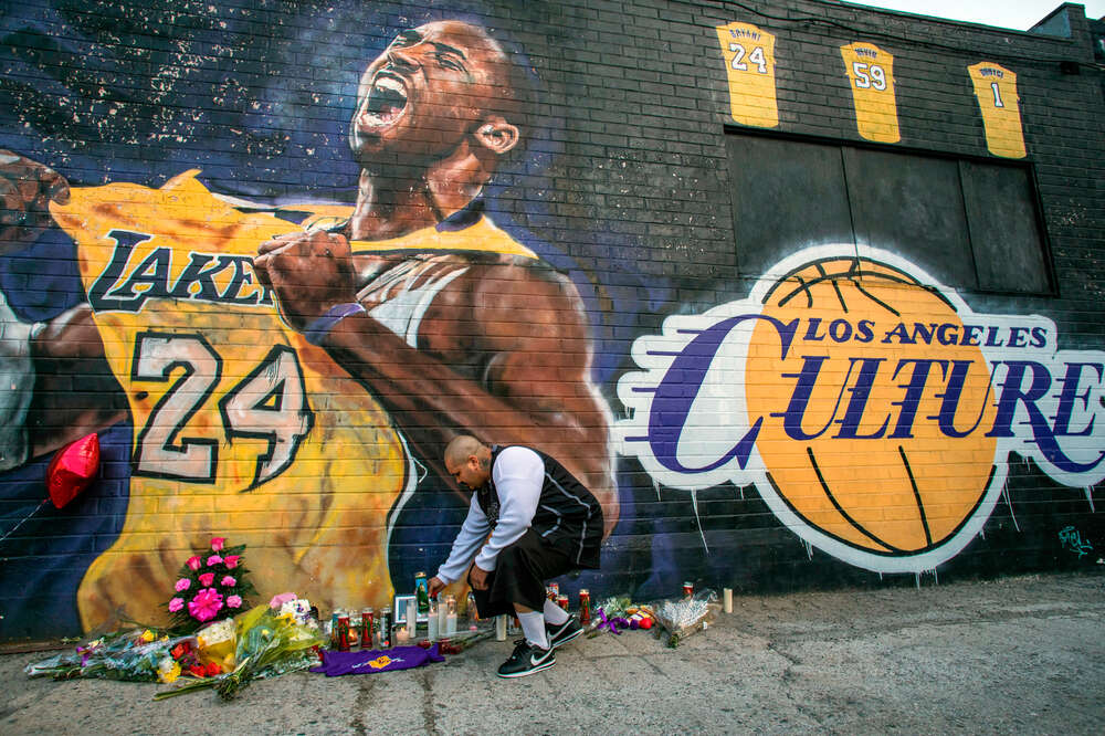 Eagles Add Amazing Kobe Bryant Mural to Practice Facility