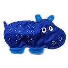 Stuffingless Hippo Dog Crinkle Chew Toy