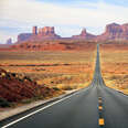 road to Monument Valley, Arizona