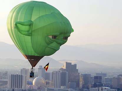 yoda giant air balloon