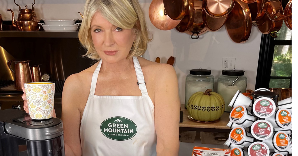 Martha Stewart Partners with Green Mountain Coffee Roasters for