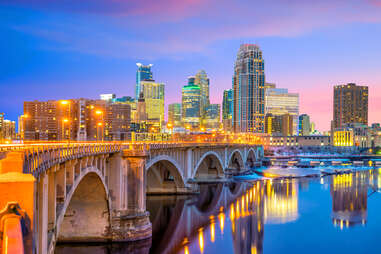 Minneapolis downtown skyline