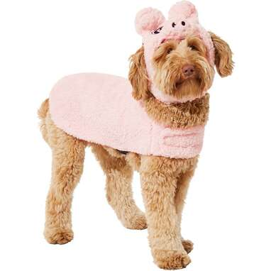 A play on the classic “farm dog”: Frisco Pig Dog Costume