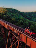 Hop On, We&rsquo;re Going Rail Biking