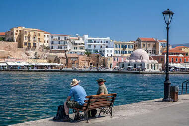 Home Chania across the Venetian Harbor