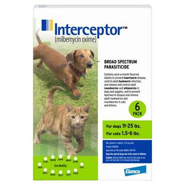Best value: Interceptor Chewable Tablets