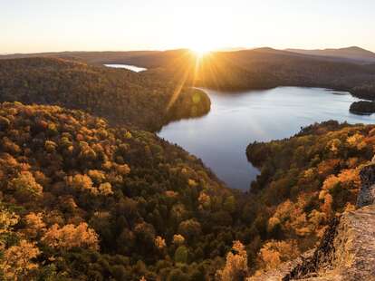 lake in the mountains