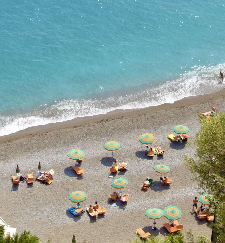 people on beach