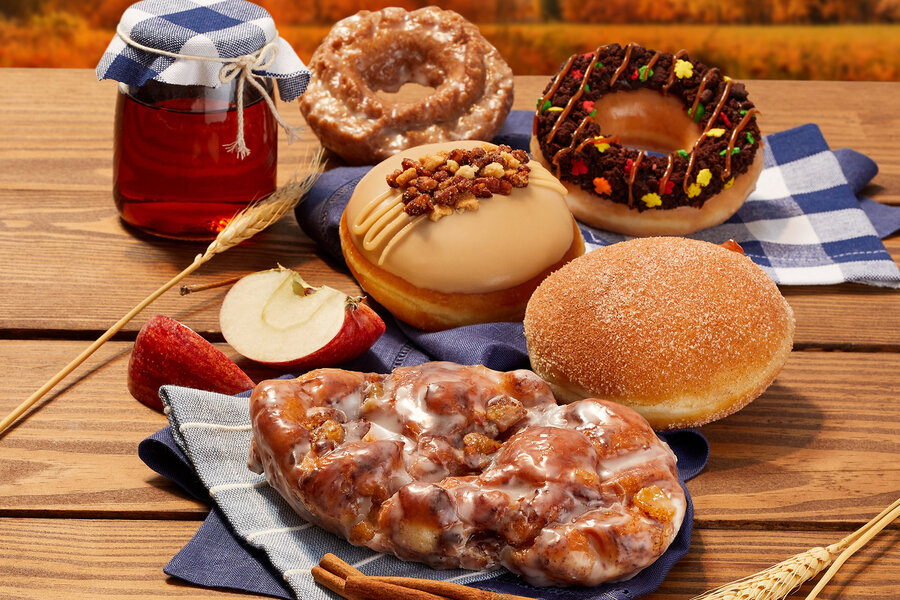 Krispy Kreme Is Releasing FallThemed Donuts & Apple Fritters Thrillist