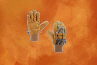 Carhartt Men's Insulated Suede Work Glove with Knit Cuff