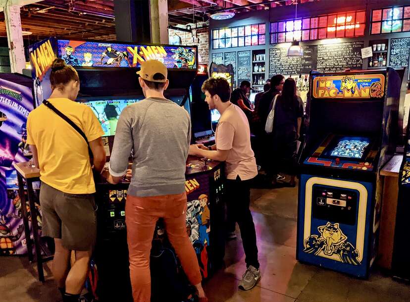 Arcade Games, Pinball, Craft Beer - Free Play Bar Arcade