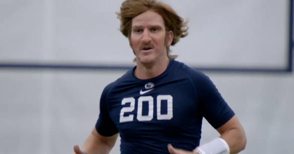 Disguised Eli Manning Hilariously Tries Out for Penn State