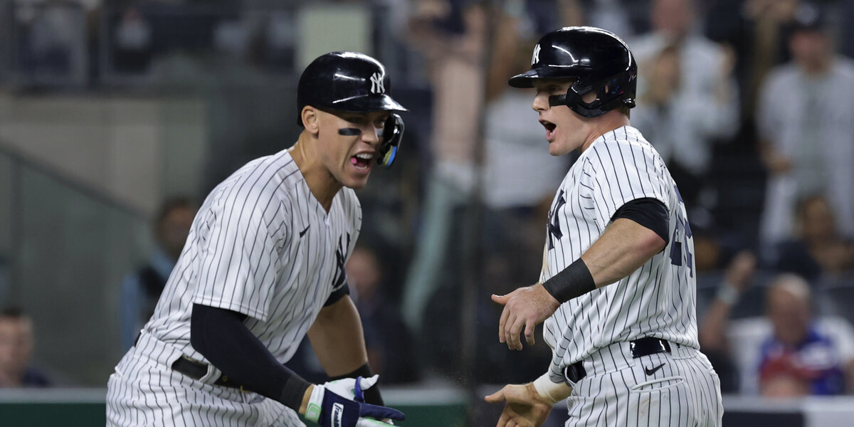 Aaron Judge Ties Babe Ruth 60 Home Runs Roger Maris 61 is Next - NowThis