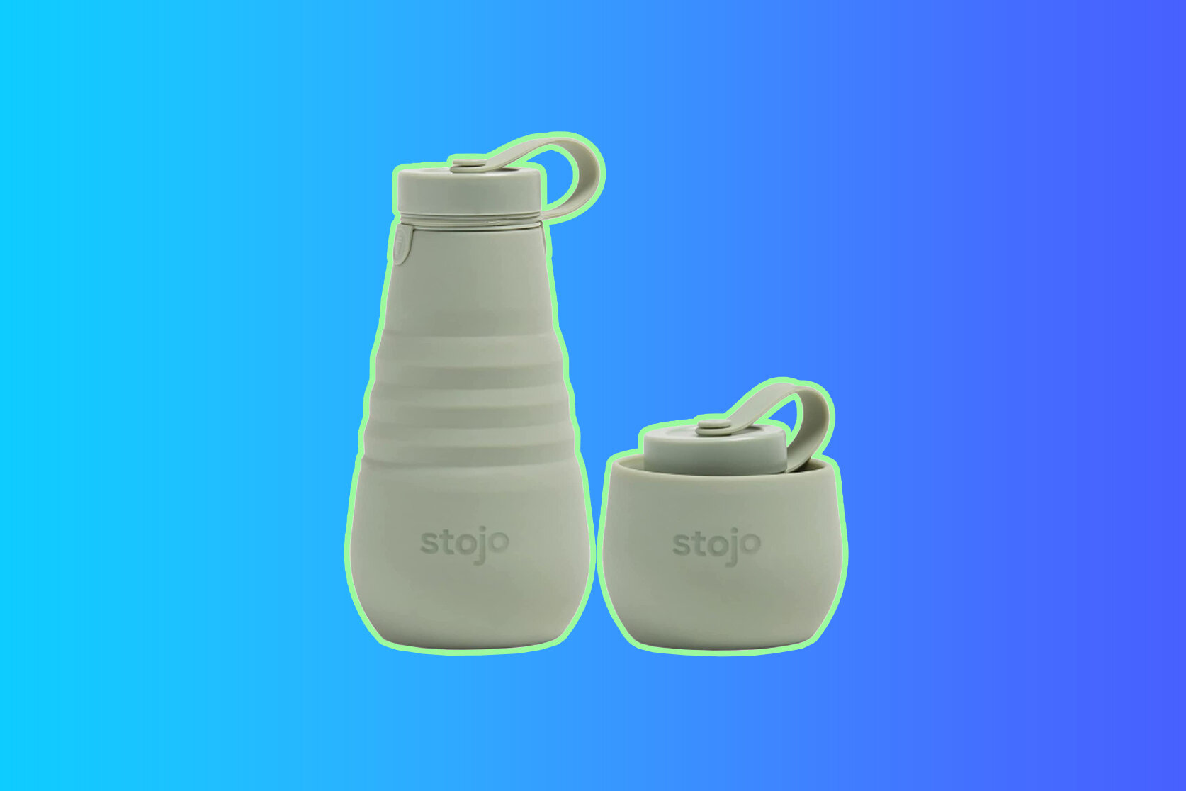 Stojo Collapsible Water Bottle