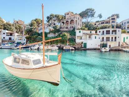 boat in harbor