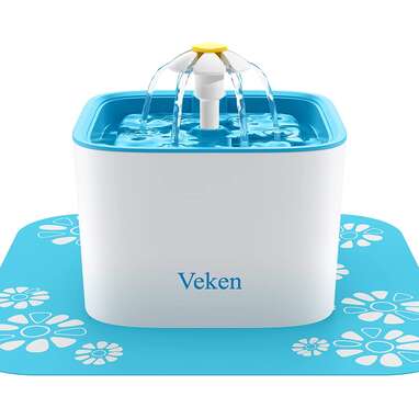 For cats who love to drink from the faucet: Veken Pet Fountain