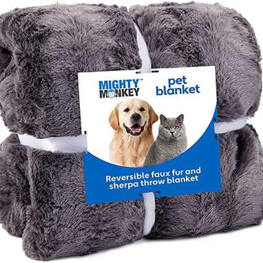 A blanket big enough for big dogs: MIGHTY MONKEY Pet Blanket