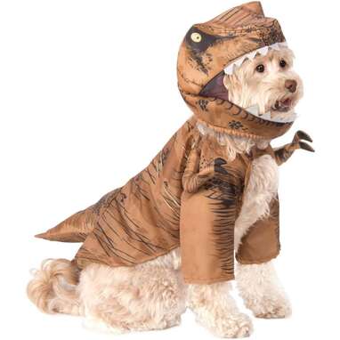 This officially licensed ‘Jurassic World’ costume: Rubie's T. Rex Dinosaur Pet Costume