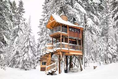 montana treehouse airbnb