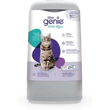 The litter box accessory you didn’t know you needed: Litter Genie Easy Roll Pail Cat Litter Disposal