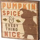 Spruce up the house with this fall-loving message: Pumpkin Spice Sign
