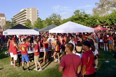 USC showcases 'the most diverse tailgating setting' in the country