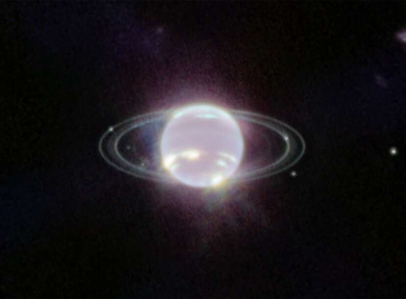 Neptune's rings James Webb