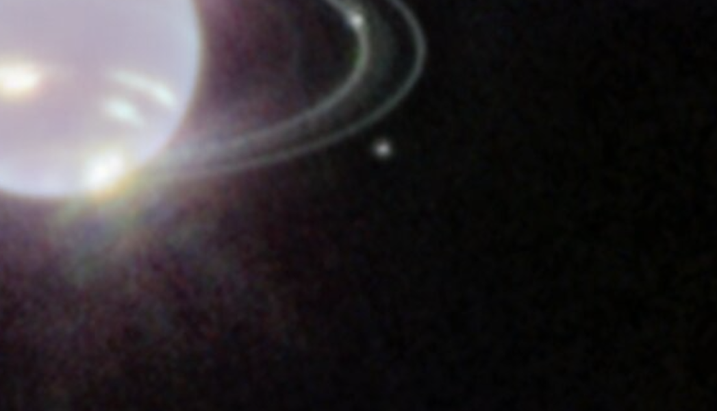 Le télescope spatial James Webb partage les anneaux fantomatiques de Neptune