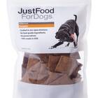 A perfect low-protein treat: JustFoodForDogs Pumpkin Dog Treats