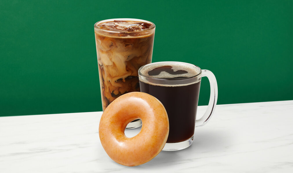 Krispy Kreme Is Giving Out Free Coffee & Donuts for National Coffee Day