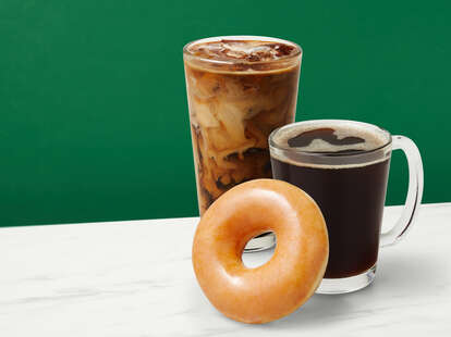 Krispy Kreme Now Offers Coffee In Bigger Cups