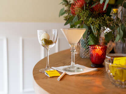 Dirty Martini at Bongos