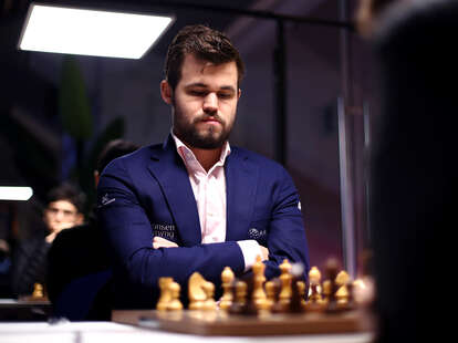 Chess grandmaster accused of cheating after being caught looking