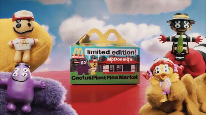 McDonald's and Cactus Plant Flea Market Collaborate on Adult Happy Meals -  Thrillist