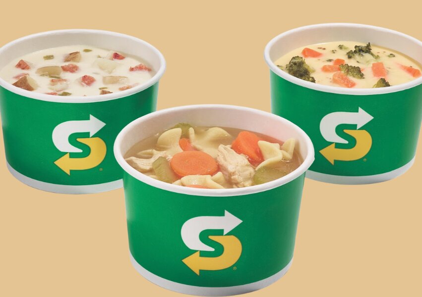 Subway Is Adding Three New Soups to Its Menu for Fall Thrillist