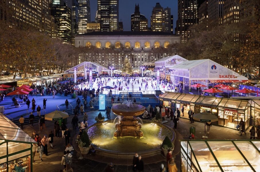 Bryant Park Winter Village Announces 20222023 Return Dates Thrillist