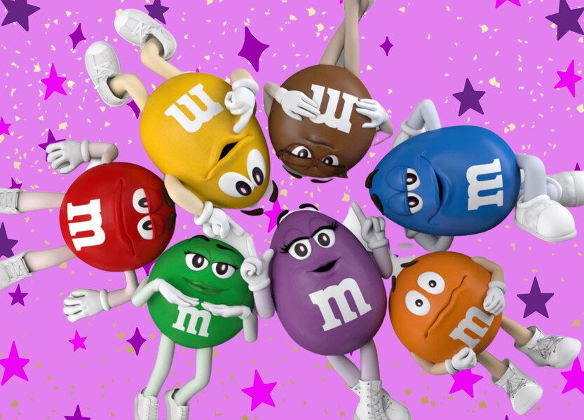 M&M unveils purple as its first new colour in more than a decade