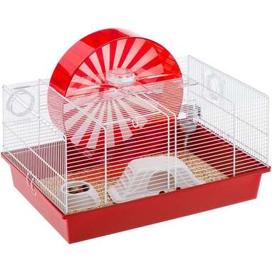 Best built-in wheel: Ferplast Coney Island Themed Modular Hamster Cage