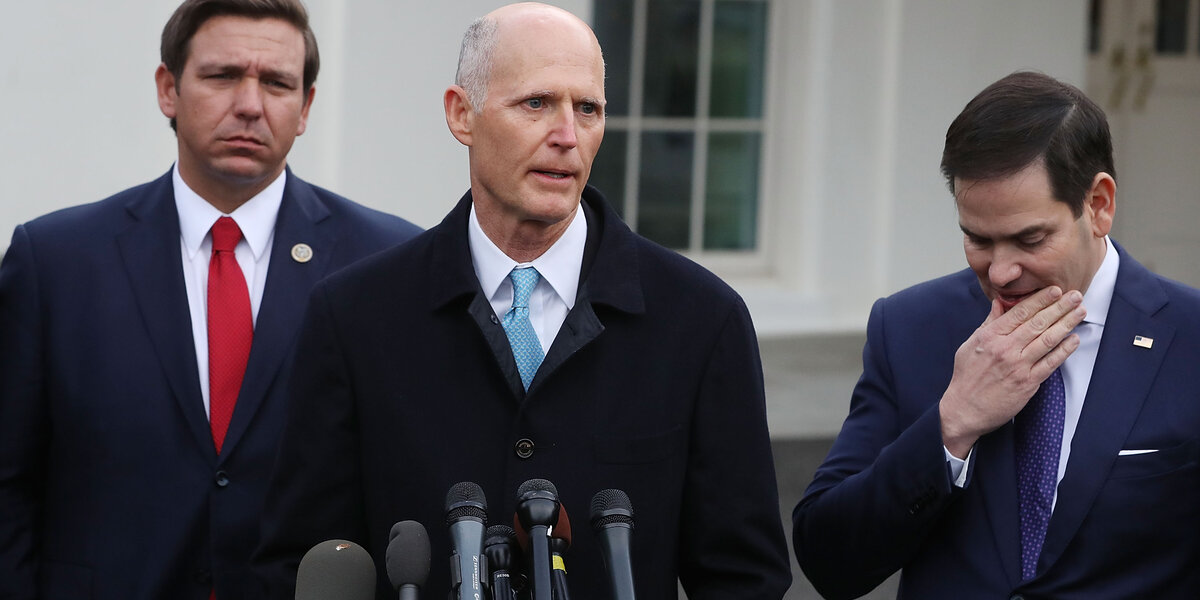 Gov. Scott turns Senate race over to wife, will work on hurricane relief  instead