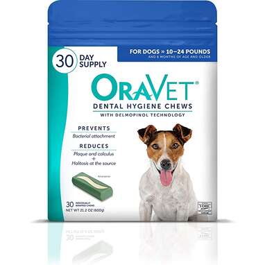 Oravet Dental Hygiene Chew For Dogs, 30 Count