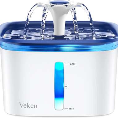 Veken 95oz/2.8L Automatic Cat Water Fountain with Smart Pump