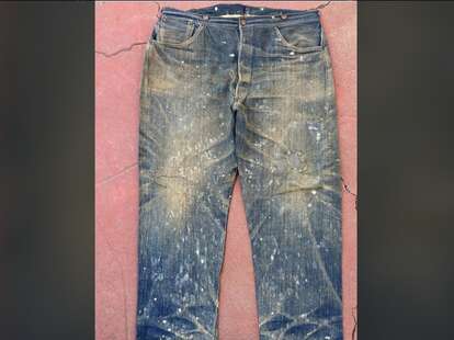 This Old Pair of Levi's Sold at Auction for $76,000 - NowThis