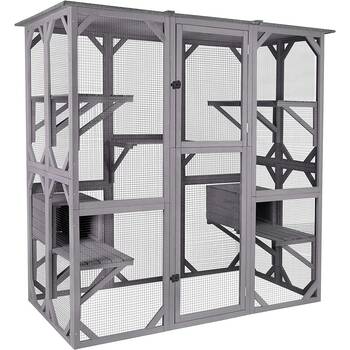 Outside cat cages for sale hot sale
