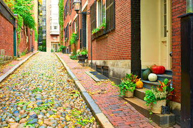 Acorn Street in Beacon Hill