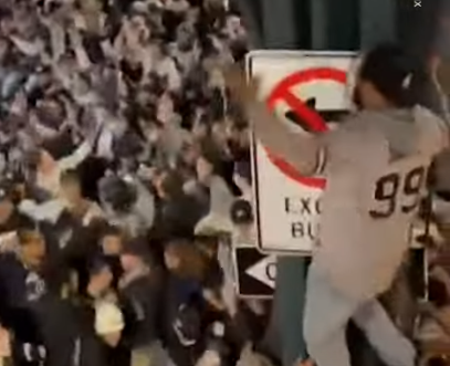 WATCH: Yankees Fans Celebrate After the Team Advances to the ALCS